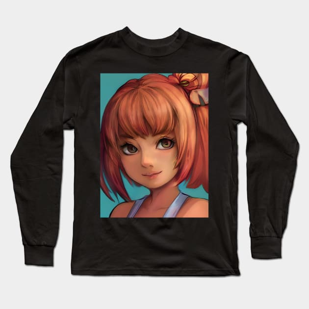 Anime Charaters  Anime Girl Otaku Long Sleeve T-Shirt by animegirlnft